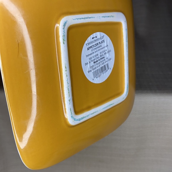 Threshold | Appetizer Plate | Stoneware | Mustard - Picture 4 of 8